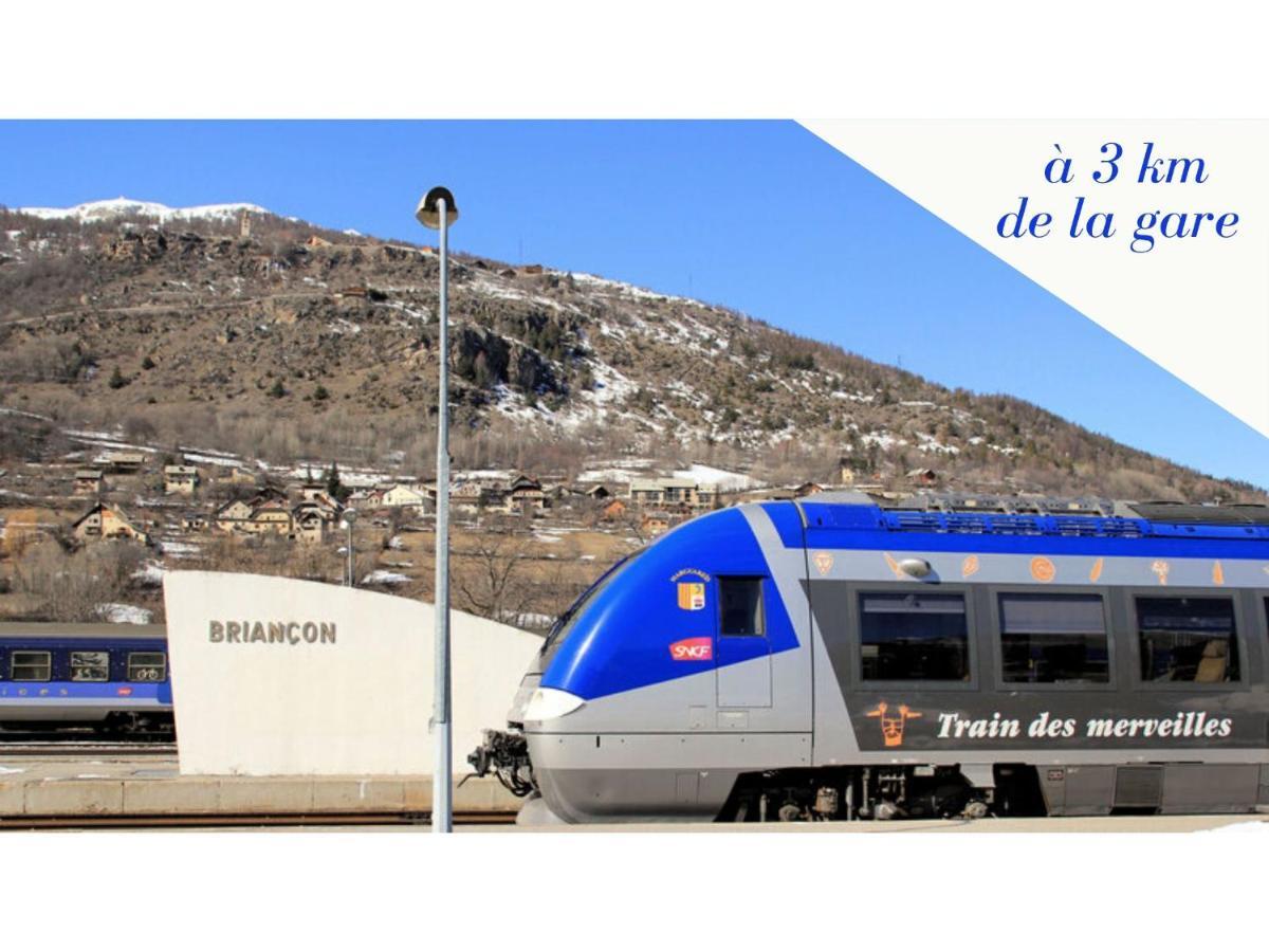 Mas De Blais Appartement Chaleureux A 5 Minutes Des Pistes Μπριανσόν Εξωτερικό φωτογραφία